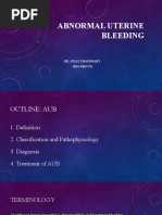 Abnormal Uterine Bleeding (AUB)