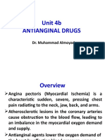 Unit 4b Drugs Affecting CVS, Antianginal Drugs