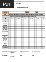 1.4a Toilet Inspection Checklist