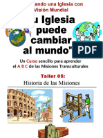 Taller 5 Hist de Las Misiones