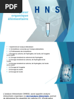 Cours Analyseur Organique ÃlÃmentaire