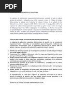 Vigilancia de Audiometría Ocupacional