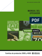 Operators Manual HS 3k4k Español OM37507ES