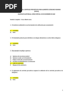 Evaluacion Inicial Controles Preventivos para Alimentos Consumo Humano Dia - Visar GT 14122020