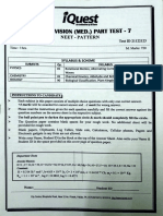 Fquest: Excel Revision (Med.) Part Test 7