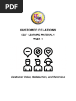 Customer Relations - Self Learning Material 4