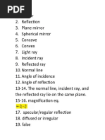 Marigold Answer Key - Mirror