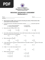 Math 6 Achievement Test