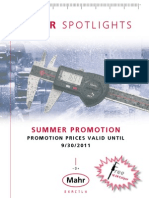 TC Mahr Spotlights Summer Promotion 2011