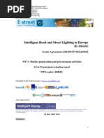 Intelligent Road and Street Lighting in Europe 