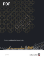 Metering and Data Echange Code WA-703