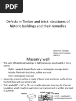 8 Defects in Timber and Brick - Symptoms and Techniques