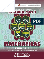 Cuadernillo Del Alumno Matemáticas PLANEA 2023