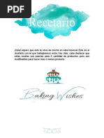 Recetario Curso