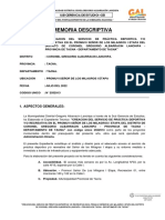 1.1. Memoria Descriptiva SR de Los Milagros I - General