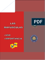 Uso de Mayúsculas