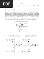 How The Three Phase System Voltages Are Derived With Respect To ABC and CBA Sequence