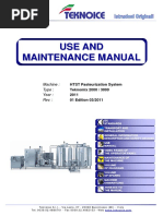 Manual de Uso y Mantenimiento Pasteurizador - Teknoice