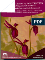 Hacia Una Propuesta para La Construcción de La Ciudadanía Infantil