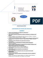 Tema de Examen Historia Del Paraguay