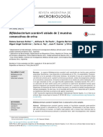 Bifidobacterium Scardovii Aislado de 2 Muestras - 2017 - Revista Argentina de Mi