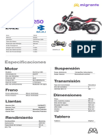 Ficha T Cnica Dominar 250 Migrante