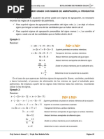 Ecuaciones de Primer Grado Con Signos de