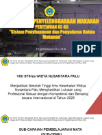 MPM-PERTEMUAN XII - Penyimpanan Dan Penyaluran Bahan Makanan