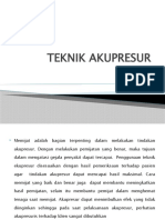 Teknik Akupresur PP