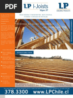 Madera OSB-vigas para Construcción de Techos y Otros Elementos