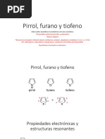 Pirrol, Furano y Tiofeno