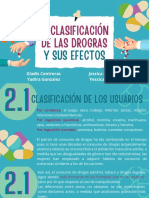 Clasificación de Las Drogras y Sus Efectos