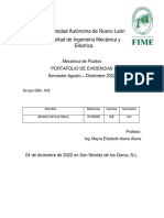 Portafolio de Evidencias Mecánica de Fluidos