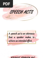 Speech Acts