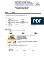 Penilaian Akhir Semester 1 Tema 1 - 4