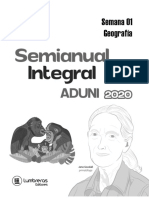 Geografía - Semianual Integral - ADUNI 2020