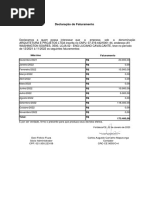 Declaração de Faturamento LDAa