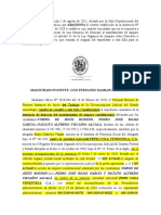 Sentencia #0416 de Fecha 2 de Agosto de 2022, ABANDONA El Criterio Establecido en La Sentencia #145 de Fecha 18 de Junio de 2019