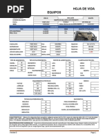 Hoja de Vida de Equipo Soldadura Esr-05