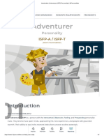 Introduction - Adventurer (ISFP) Personality - 16personalities