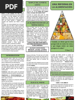 Triptico Reforma en La Alimentacion