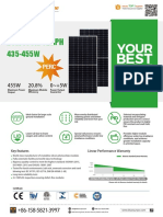 Bluesun Solar Panel BSM455-72HPH 435-455W