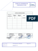 Procedimiento Cambio de Componentes de Chancador de Cono.