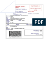 Factura N°1736 SOC CONSTRUCTORA FORESTAL Y DE INVERSIONES J C