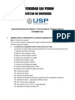 Requisitos para Obtener Grado de Bachiller y Titulo Profesional