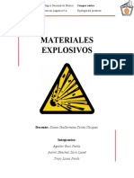 Materiales Explosivos