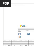 CAL-1-012-C-0012 Duct Pier Foundation Calculation Rev A