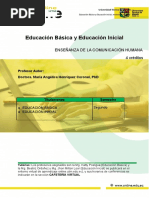 Eneseñanza para La Comunicación Humana