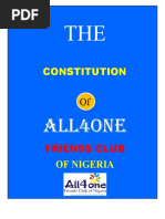 Constitution: All4One