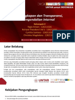 13 - Pengungkapan Dan Transparansi, Pengendalian Internal